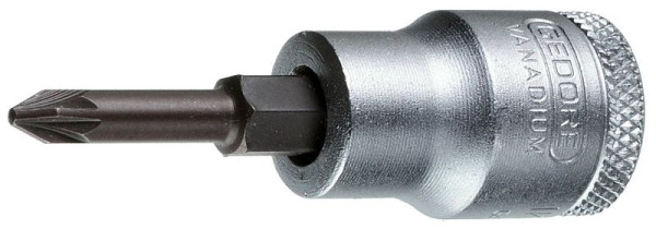 GEDORE Schraubendrehereinsatz 3/8" Kreuzschlitz PZ 1, 1640968