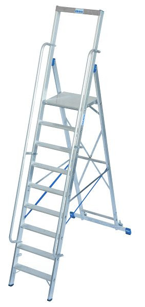 Krause Stabilo Stehleiter große Plattform 1x9 Stufen, 127792