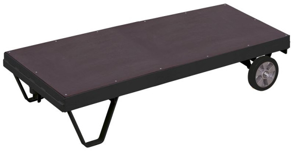 VARIOfit Schwerlast-Rollplatte, Ladefläche: 990 x 700 mm, RAL 7016 anthrazitgrau, Traglast: 1.500 kg, zu-1134/AG