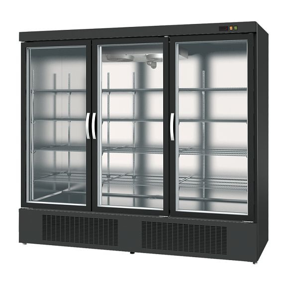 KBS Glastür-Tiefkühlschrank TKU 1850 G mit Drehtüren, 50325