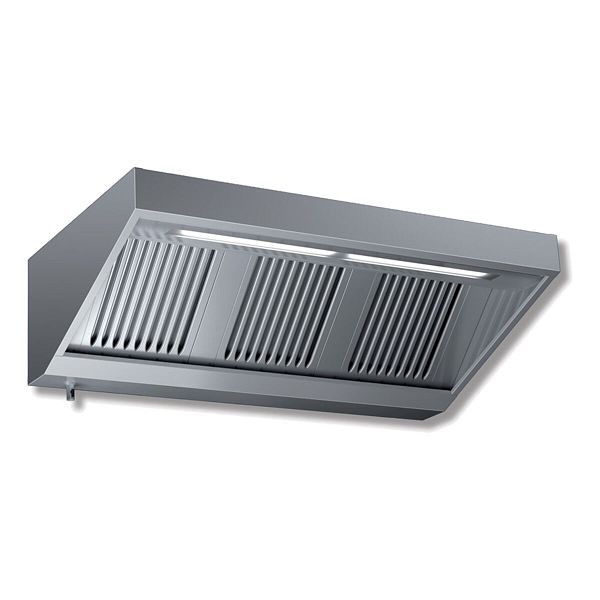 Vaiotec Wandhaube PREMIUM, Motor & Regler, Neonbeleuchtung, 2400 x 700 mm, 29363