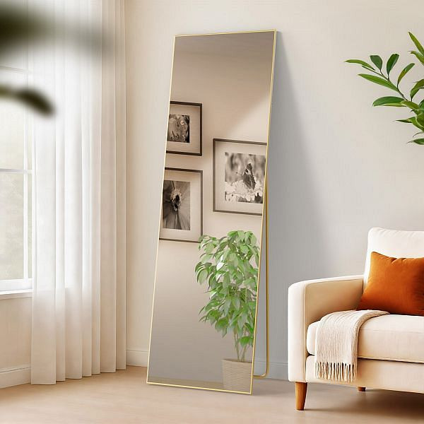 CLP Spiegel Benicia 160x50 cm, gold glanz, 326033, 4255716353766