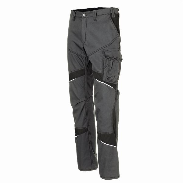 Kübler ACTIVIQ cotton+ Damenhose, Farbe: anthrazit/schwarz, Größe: 34, 2550 3421-9799-34