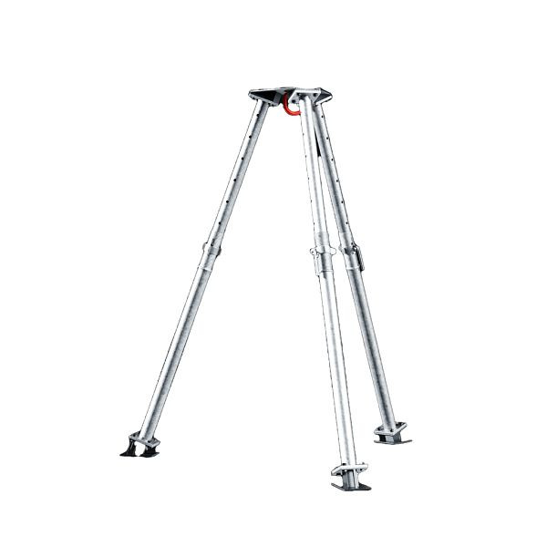 Schake Mobile Hebevorrichtung zum Heben von Lasten bestehend aus: 3 x Schalungsstütze 4,0 mtr, 118KF25-SET2