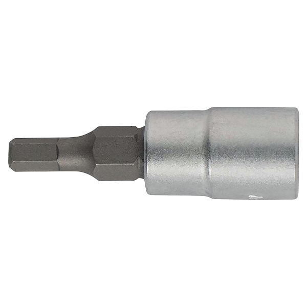 WGB 1/4" Innensechskant-Schraubendreher-Einsatz, DIN 7422, Größe: 6 mm, VE: 10 Stück, 95010603