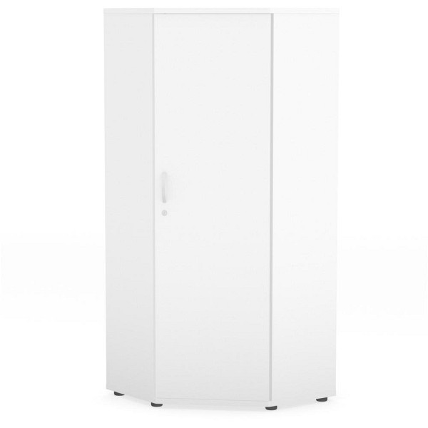 Deskin Eckschrank MULTI M pro, Dekor: Weiß, BxHxT: 800 x 1860 x 800 mm, 258449