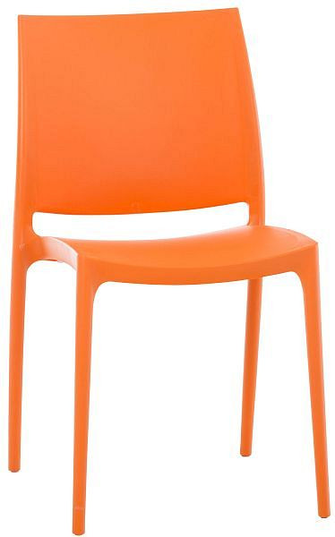 CLP Stuhl MAYA, orange, trendig, 1032609, 4250420202263