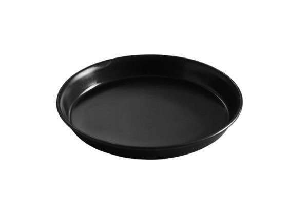 Hendi Pizzablech, ØxH: 310x23 mm, Blaustahl, gleichmäßiges Backen, 617205
