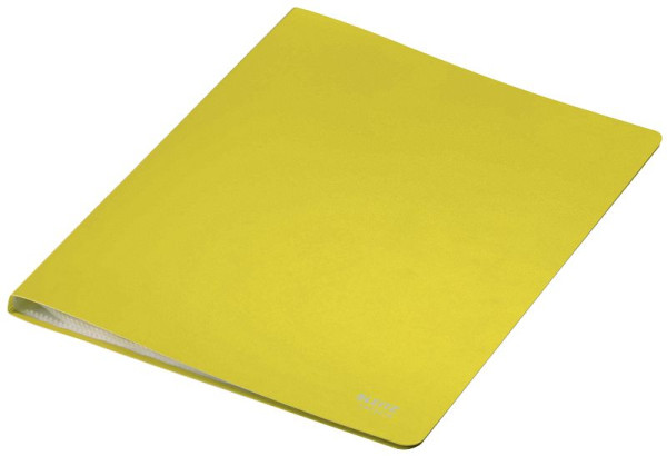 LEITZ 4676 Sichthüllenmappe Recycle, A4, 20 Hüllen, PP, klimaneutral, gelb, 4676-00-15
