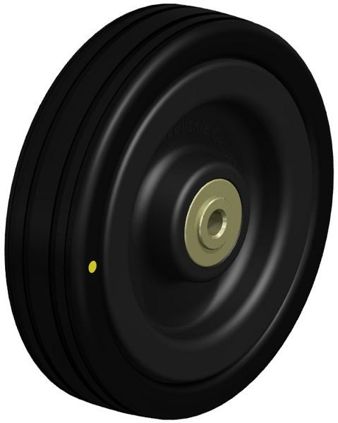 Blickle VPA 100/6K-EL Rad aus Vollgummi, Grau, 546572