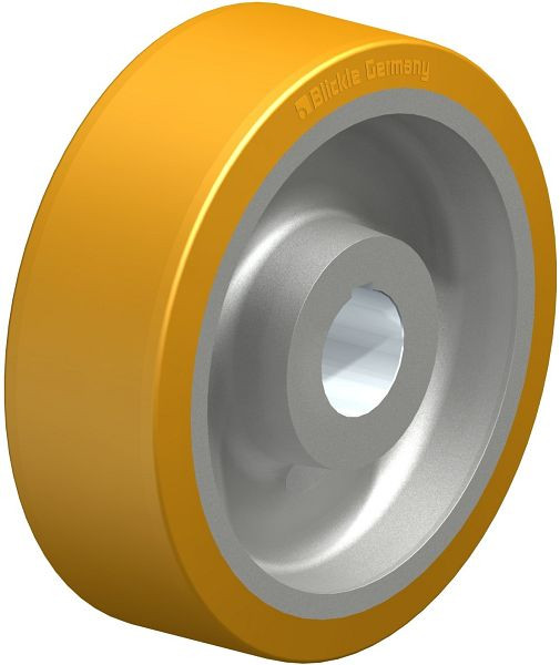 Blickle GTHN 604/120H7 Rad aus Blickle Extrathane®, Hellbraun, 754428
