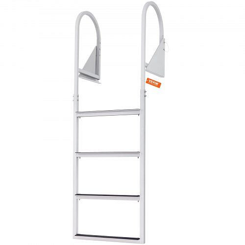 VEVOR Badeleiter 4 Stufen mit Handlauf Leiter Boot Yacht Schiff 114x63x13cm, MTZTSFSJFHXJDNMHPV0