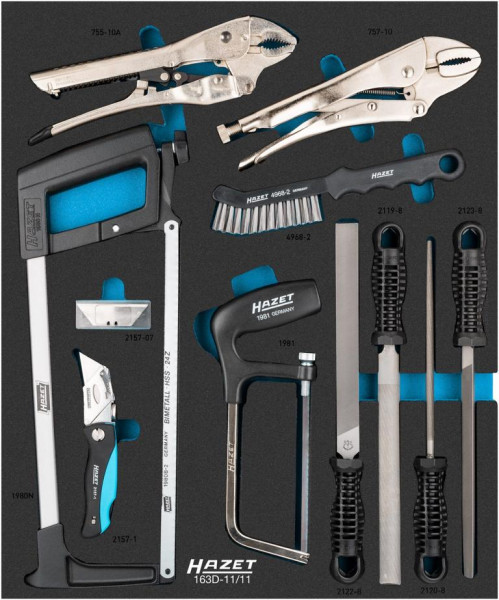 Hazet Universal Satz, 11-teilig, 163D-11/11, 4000896245826