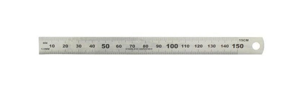 hedue Stahllineal 40 cm, B104