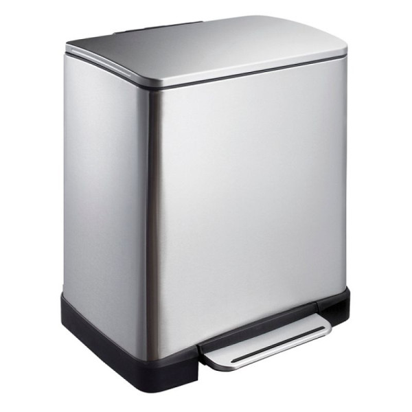 Stein HGS Abfallbehälter -E-Cube-, mit Pedal, schwarz, 35871