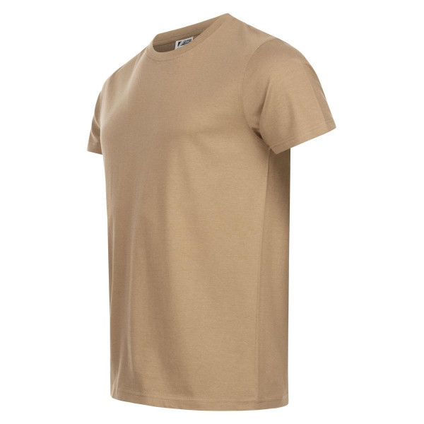 NITRAS MOTION TEX LIGHT, T-Shirt, vorgewaschen, Rundhals, ohne Seitennaht, Größe: 5XL, Farbe: khaki, VE: 100 Stück, 7004-5100-5XL