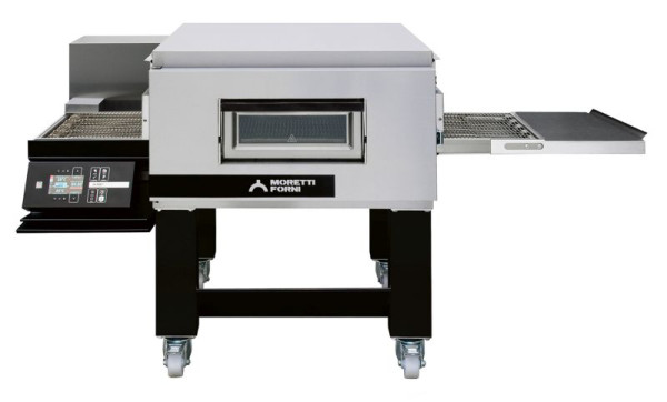 MORETTI Elektro-Tunnelofen / Bandofen serieT T75E, Standgerät, für Pizzen / Pizzableche, 493100175000