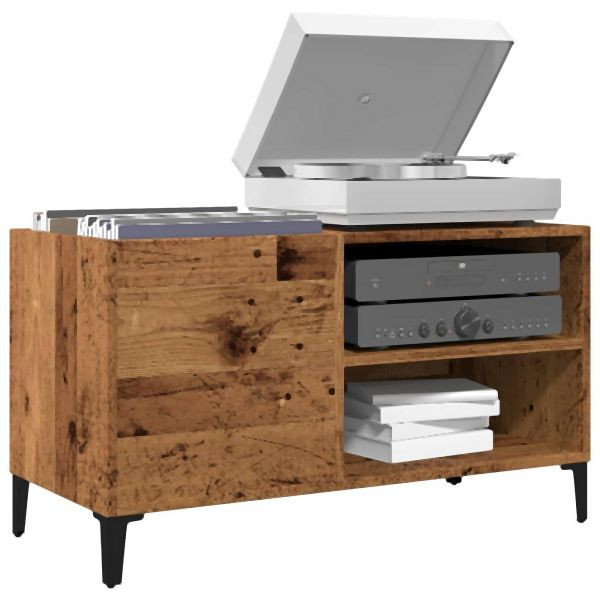 vidaXL Plattenschrank Altholz-Optik 84,5x38x48 cm Holzwerkstoff, 857165