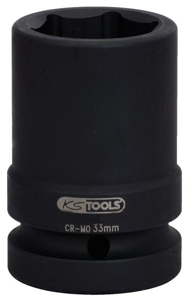 KS Tools 1" Sechskant-Kraft-Stecknuss, mittel lang, 38mm, 515.2138
