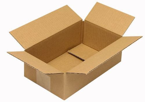 TransPak Wellpapp-Faltkarton 1-wellig, Innenmaß 240 x 140 x 75 mm, Qualität 1.20B, VE: 50 Stück, 299226
