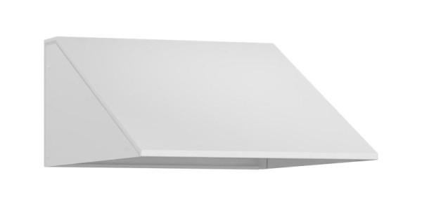 C+P Schrankaufsatz Serien-Neutral, C Schrägdachaufsatz, 9016, 230 x 400 x 500 mm, 08504-12 S10002