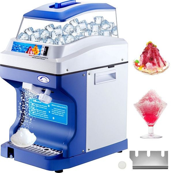 VEVOR Kommerzielle Ice Shaver Eisrasiermaschine Eiscrusher 300 W Eiszerkleinerer, PBJBY-18800000001V2