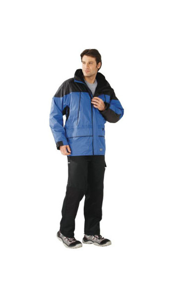 Planam Outdoor Twister Jacke, blau/schwarz, Größe L, 3130052