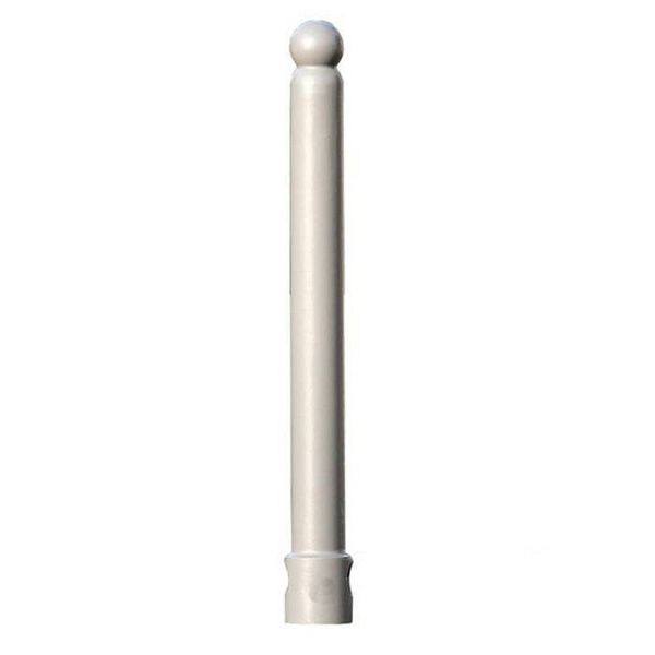 Stein HGS Stilpoller -Aikos-, herausnehmbar mit 3p-Technologie, (Dreikantverschluss), inkl. Bodenhülse, RAL 7016 anthrazitgrau, 40072-05