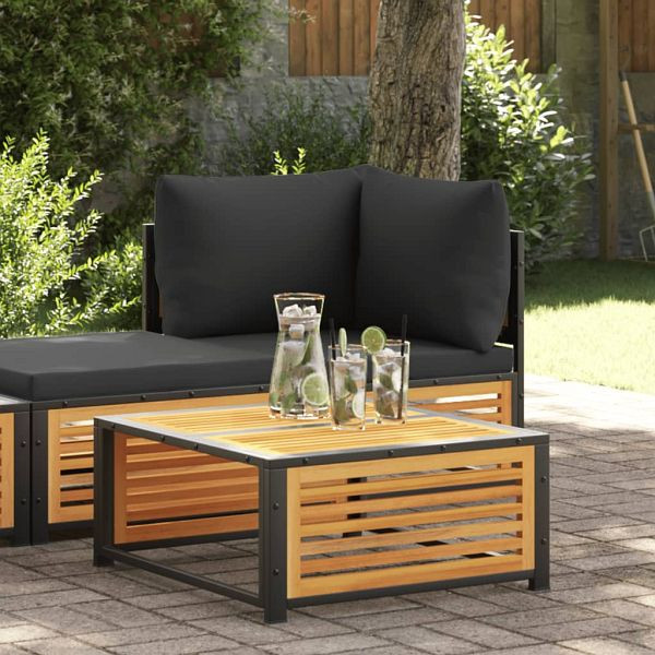 vidaXL Gartentisch 68x68x30 cm Massivholz Akazie, 367644