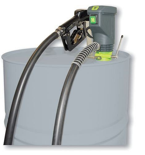 DENIOS Elektropumpe HP 40, mit Standardzapfventil, 1600 mm Tauchtiefe, 117541