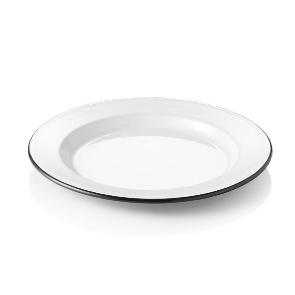 WAS Teller GRACE, flach, Ø 24 cm, Emaille, 9130024
