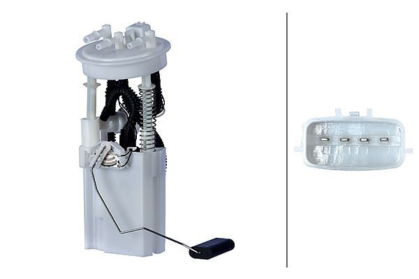 HELLA Kraftstoff-Fördereinheit, elektrisch, 4-polig, mit Dichtung/mit Tankgeber, 8TF 358 303-951