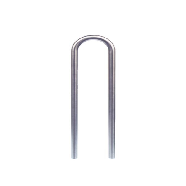 Stein HGS Anlehnbügel/Absperrbügel -Usedom-, zum Aufdübeln /650 mm, ohne Farbe, 477.04p