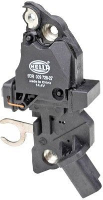 HELLA Generatorregler, 12V, Betriebsspannung: 14.4V, 5DR 009 728-271