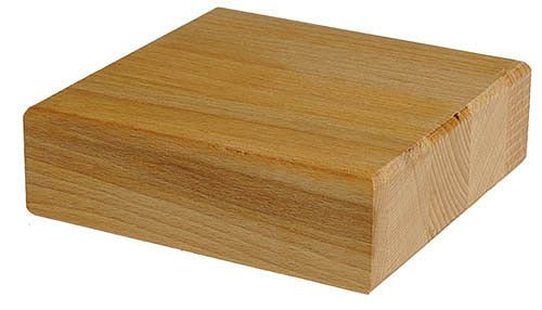 Bedrunka+Hirth Arbeitsplatte, Rotbuche Massiv, Maße in mm (BxTxH): 810 x 750 x 50, 03.81.50RB