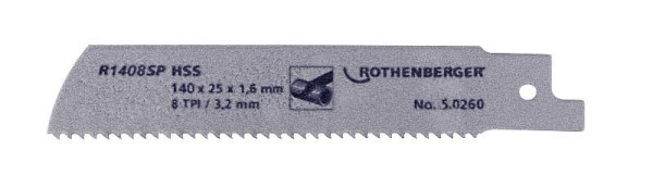 Rothenberger Spezial-Rohrsägeblatt, 140x25x1,6, 50260, 4004625502600