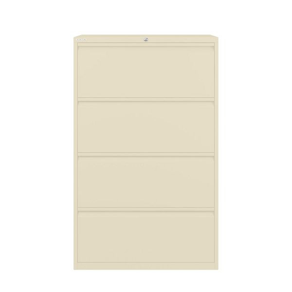 Bisley Essentials Schubladenschrank, Höhe 1300-1324 mm, 669 hellelfenbein, YESF0813669