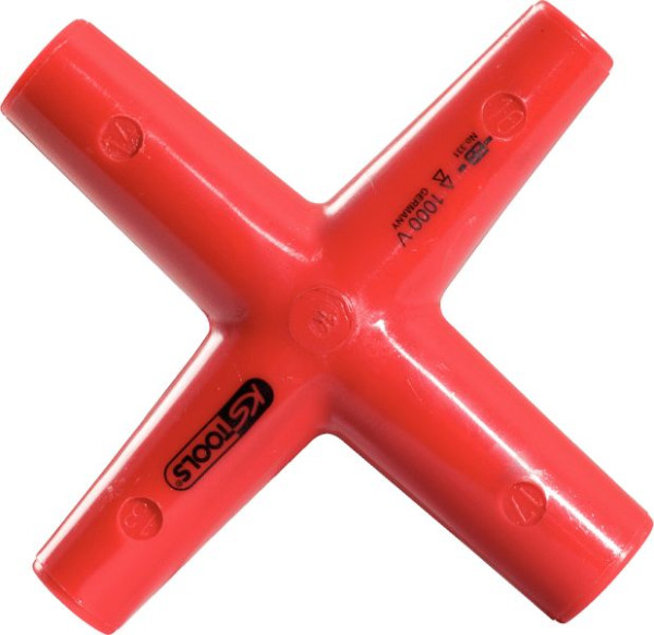 KS Tools Kreuzschlüssel mit Schutzisolierung, 14x17x19x22mm, 117.1709