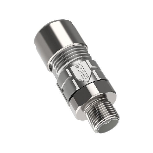 LAPP Rundsteckverbinder EPIC® POWER M12L F6 4+FE 10,5-11, VE: 20 Stück, 44423175