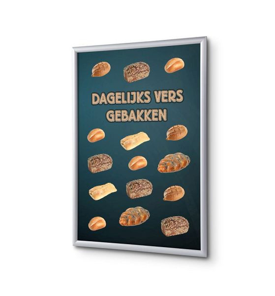 Showdown Displays Klapprahmen A4 Komplettset Brot Niederländisch, KRA4G25LPPI410