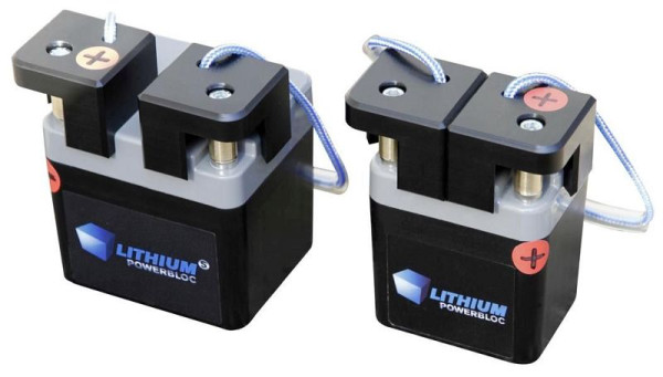 Cemo Akkusystem für Pumpen mit 12 VDC Versorgungsspannung Li-Power-Block, 12,8 V - 5,5 Ah mit Ladegerät, 10750