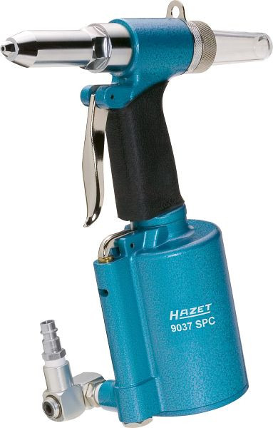 Hazet Blindniet-Pistole, Pneumatisch / hydraulisch für Blindnieten bis zu 4,8 mm, Zugkraft: 8700 N, 9037SPC