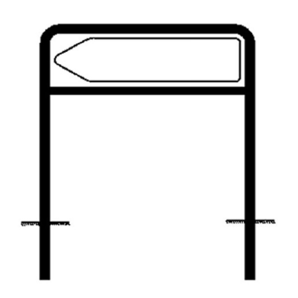 Stein HGS Rohrrahmen Typ 10, 400x2250x1500 mm, Ø 48,3/2,0 mm, az836551