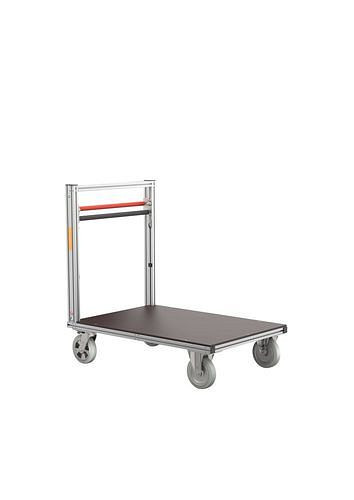 DENIOS Rollcontainer, Plattform niedrig, aus wetterfester Holz-Siebdruckplatte, 305152