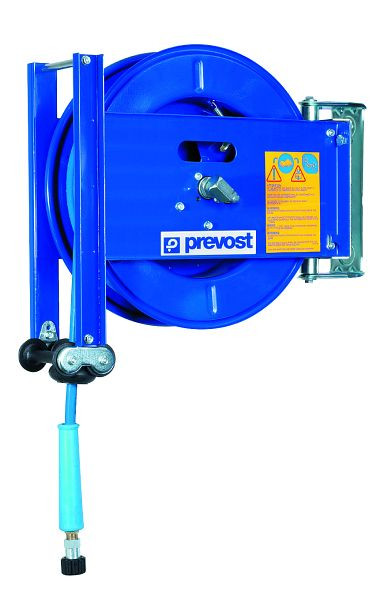 Prevost Aufroller Serie DMO - DGO - Stahl für Hochdruck - mit verstärktem HD-Gummischlauch, Ø Innen/Außen= 8 x 15 mm, Länge= 15 m, DMO 0815HP