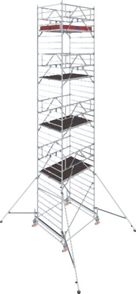 Krause Stabilo Fahrgerüst S500 Feldlänge: 2,00m, Arbeitshöhe: 10,50m, 783073