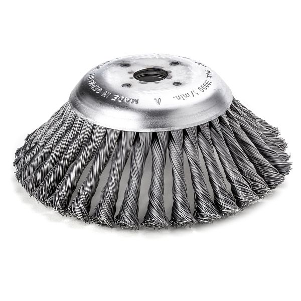 Produktbild von Signi Schleifbürste Aus Nylon Mit 240er Körnung – Zum Polieren, Entrosten & Reinigen Von Holz, Metall & Unebenen Flächen