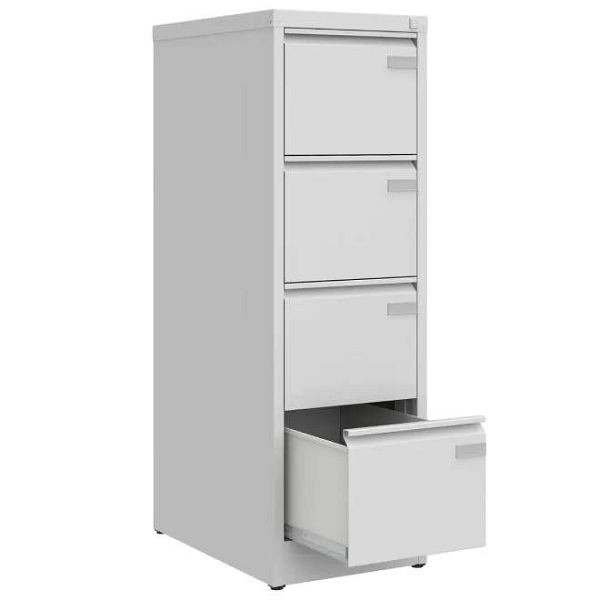 Eurobox Aktenschrank A4, 4 Reihen, 1292 x 415 x 633 mm, 0610-040104