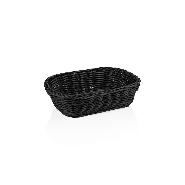 WAS Korb Tischkorb in der Farbe schwarz, 26,5 x 19 x 7 cm, 5070026