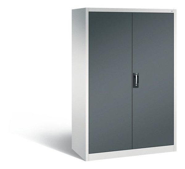 C+P Werkzeugschrank Acurado, H1950xB1200xT600mm, Farbe: Lichtgrau / Anthrazitgrau, Muldengriff, 8932-503 S10381
